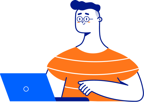 Ilustração de um especialista